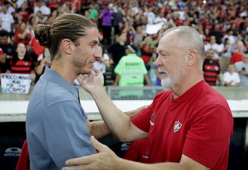 Mano Menezes y Filipe