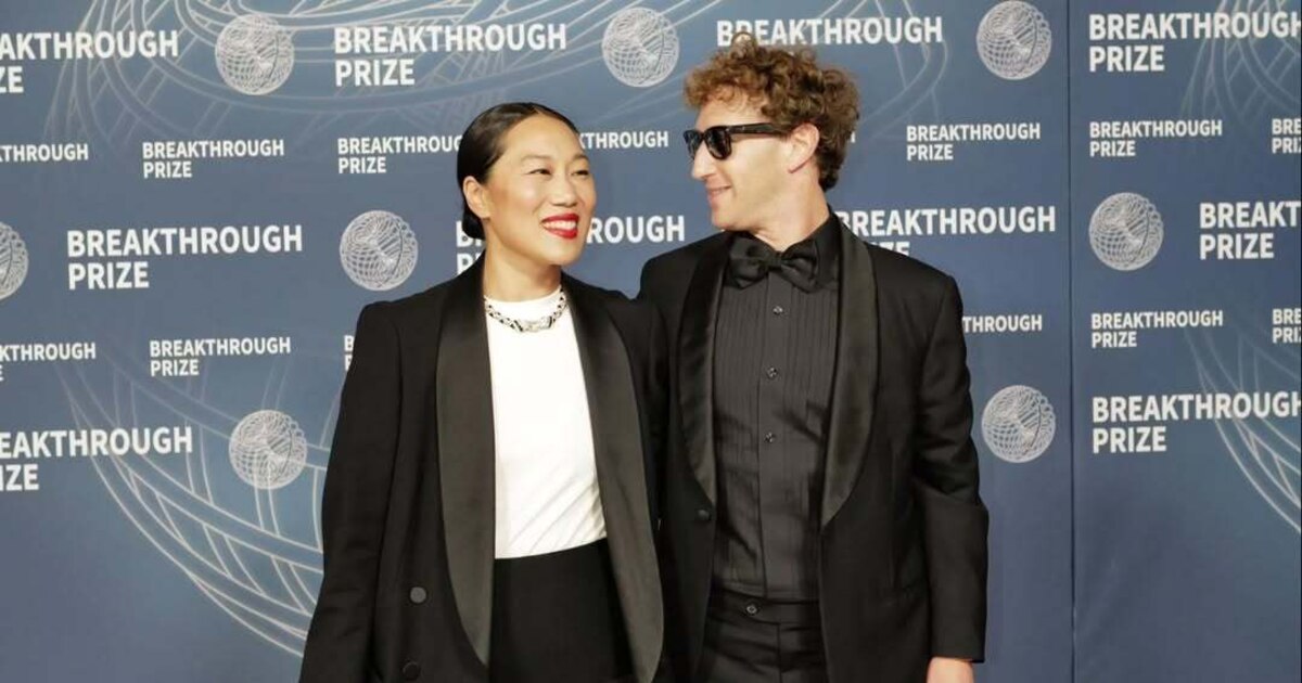 Mark Zuckerberg y su esposa brillan en los Premios Breakthrough, los 'Oscar de la Ciencia'