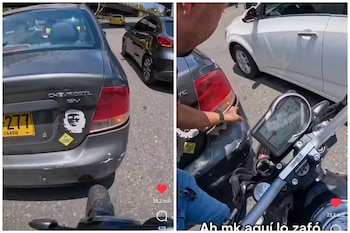 En los comentarios del video