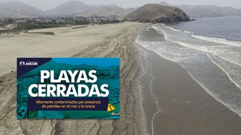 Playas contaminadas por derrame de