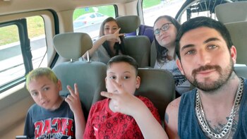 Los hermanos viven en Punta