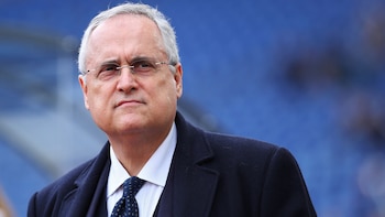 El presidente de la Lazio,