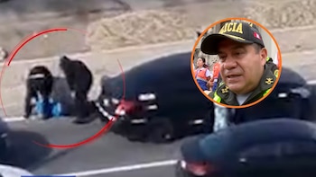 Los automóviles utilizados en el asalto de San Miguel fueron identificados como los mismos empleados en un robo anterior en San Martín de Porres, según el seguimiento de cámaras de seguridad - Créditos: Captura de pantalla de Panamericana TV.