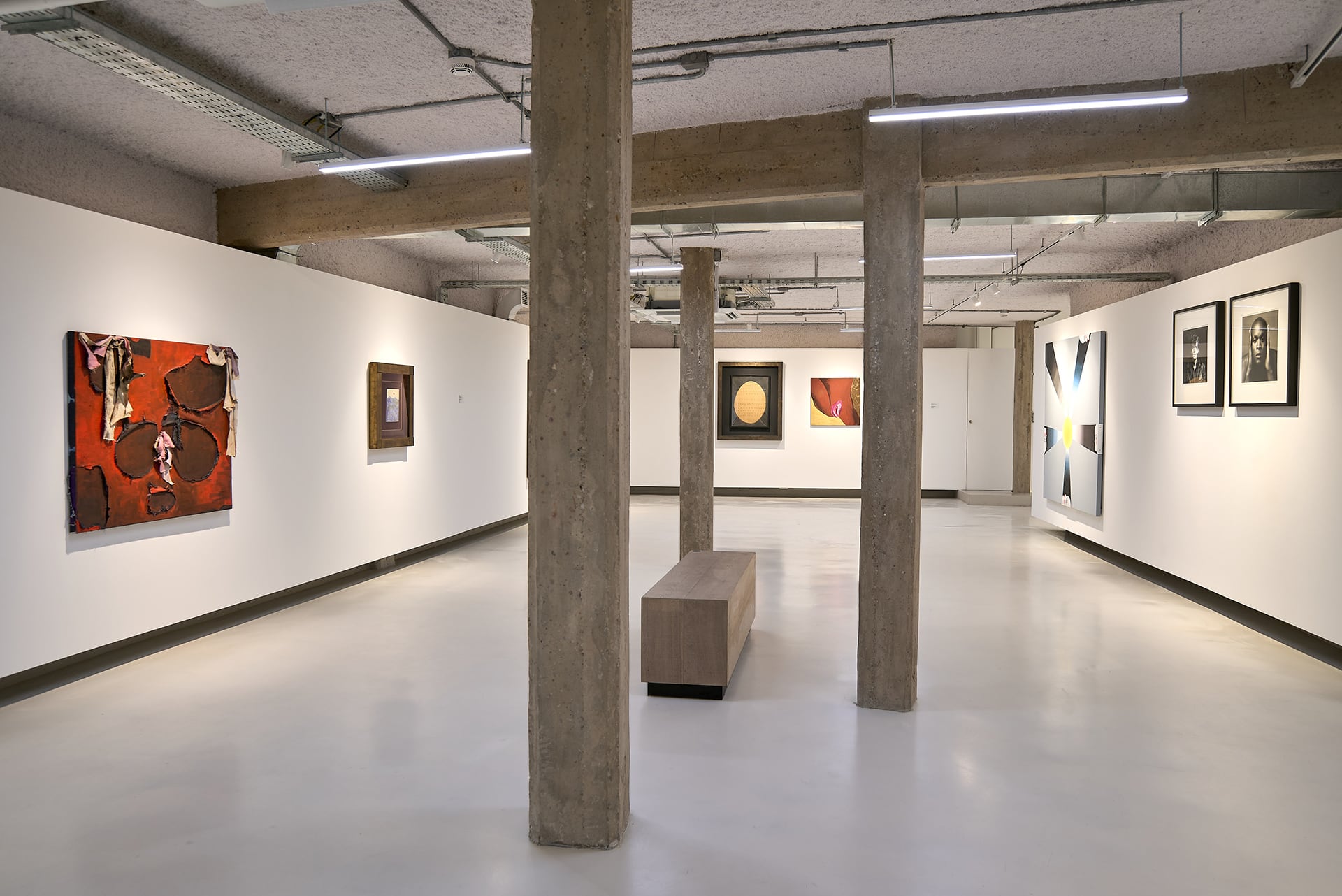 La muestra, a diferencia de lo que suele suceder con las reposiciones, posee una curaduría sintética, creando pequeñas agrupaciones casi independientes