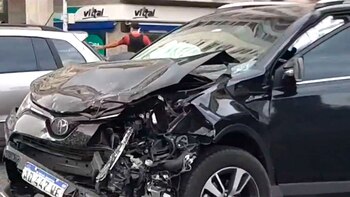 Une femme qui a renversé