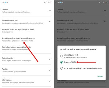 Ajustes de WhatsApp para personas