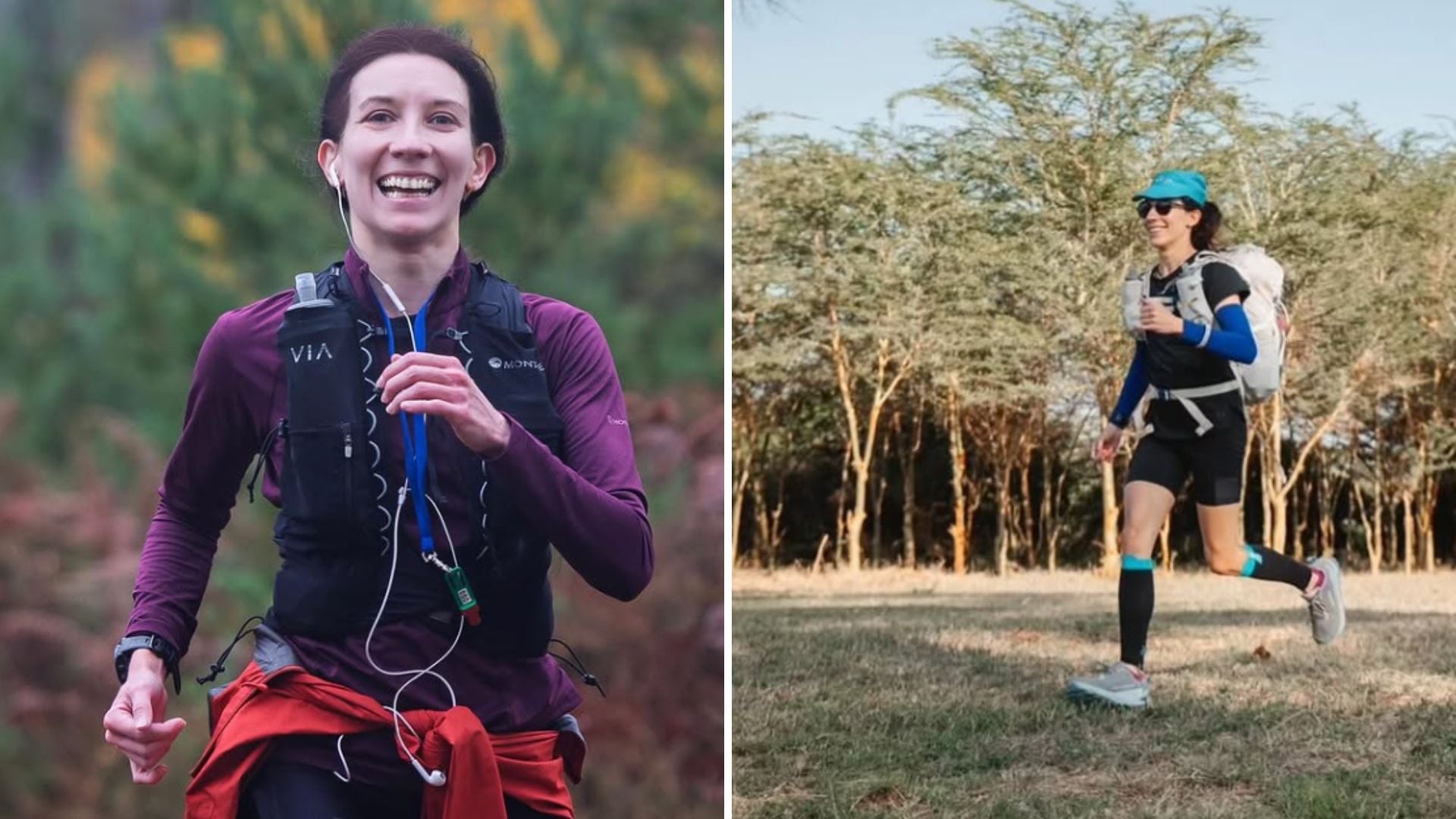Ioana Barbu entrenó como una atleta profesional para los seis ultramaratones. (Ioana Barbu/Instagram)