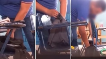 ¿Feliz día del maestro? Profesor es captado revisando mochilas de alumnos en Sonora y padres exigen su salida inmediata