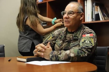 Guillermo Llerena Portal, ex jefe de la región policial La Libertad.