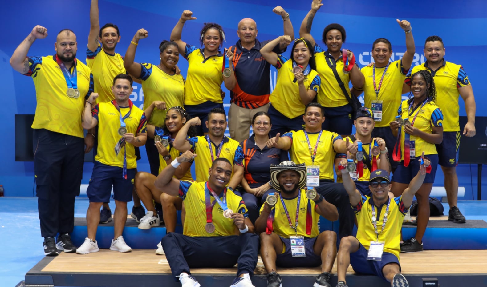 Colombia terminó como subcampeona de los Juegos Centroamericanos y del Caribe - crédito Ministerio del Deporte