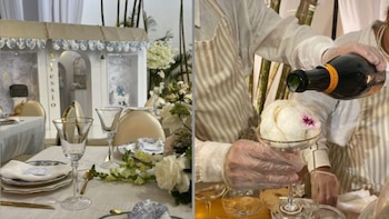 Decoración del baby shower de