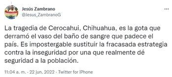 Jesús Zambrano a través de