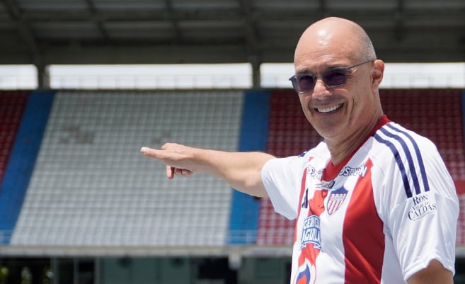 Alfredo Arias llegó al Junior de Barranquilla para el segundo semestre de 2025- crédito @juniorclubsa/ Instagram