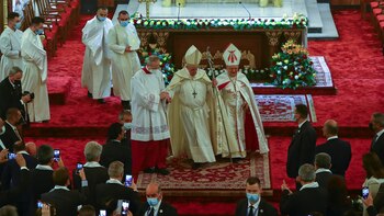 El papa Francisco denunció “la