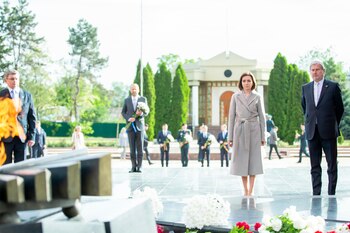 La presidenta moldava, Maia Sandu,