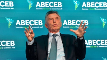 Mauricio Macri volvió a apoyar