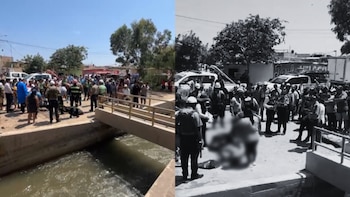 Dos presuntos ladrones son retenidos en chacra, atados y arrojados a acequia en Chiclayo: uno murió en el acto