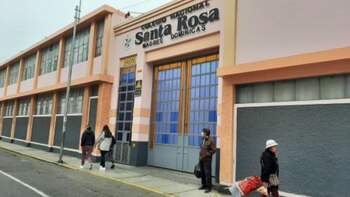 Colegio nacional Santa Rosa.
FOTO: Agencia