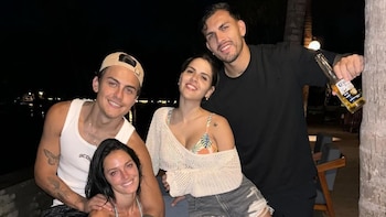 Oriana Sabatini, Leandro Paredes
