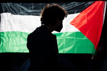 La silueta de un alumno