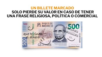 En qué casos billetes mexicanos