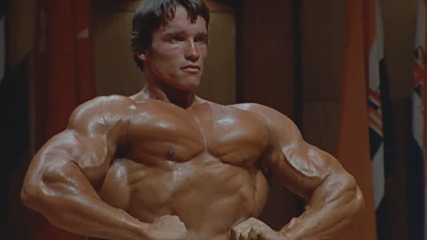 Arnold Schwarzenegger obtuvo siete títulos de Mr. Olympia durante su carrera de fisicoculturista. (Captura de video)
