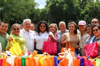 La entrega de los útiles