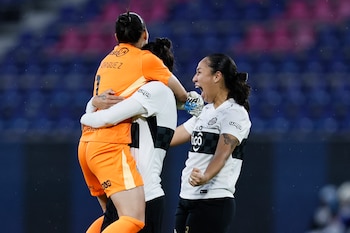 Jugadoras de Olimpia ya saben lo que es eliminar a un equipo colombiano porque vencieron a Deportivo Cali en cuartos de final por 1-0 - crédito José Jácome/EFE