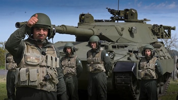 DEF siguió las huellas de los tanquistas del Ejército Argentino y llegó hasta el Regimiento de Caballería de Tanques 8, en Magdalena, provincia de Buenos Aires, donde acaba de incorporarse el segundo escuadrón equipado con los nuevos TAM 2C-A2 (Fotos: Fernando Calzada)