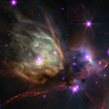 Rho Ophiuchi es una estrella en la constelación de Ofiuco de magnitud aparente +4,63. Es una estrella doble cuyas componentes, separadas 3 segundos de arco, ofrecen un interesante cuadro a través de un pequeño telescopio.