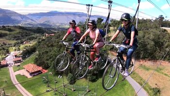Las bicicletas aéreas es uno
