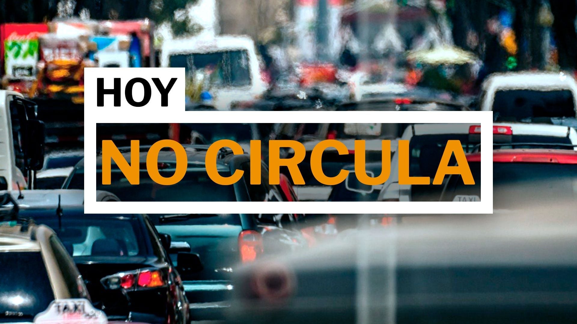 Hoy No Circula lunes 1 de diciembre en CDMX y Edomex