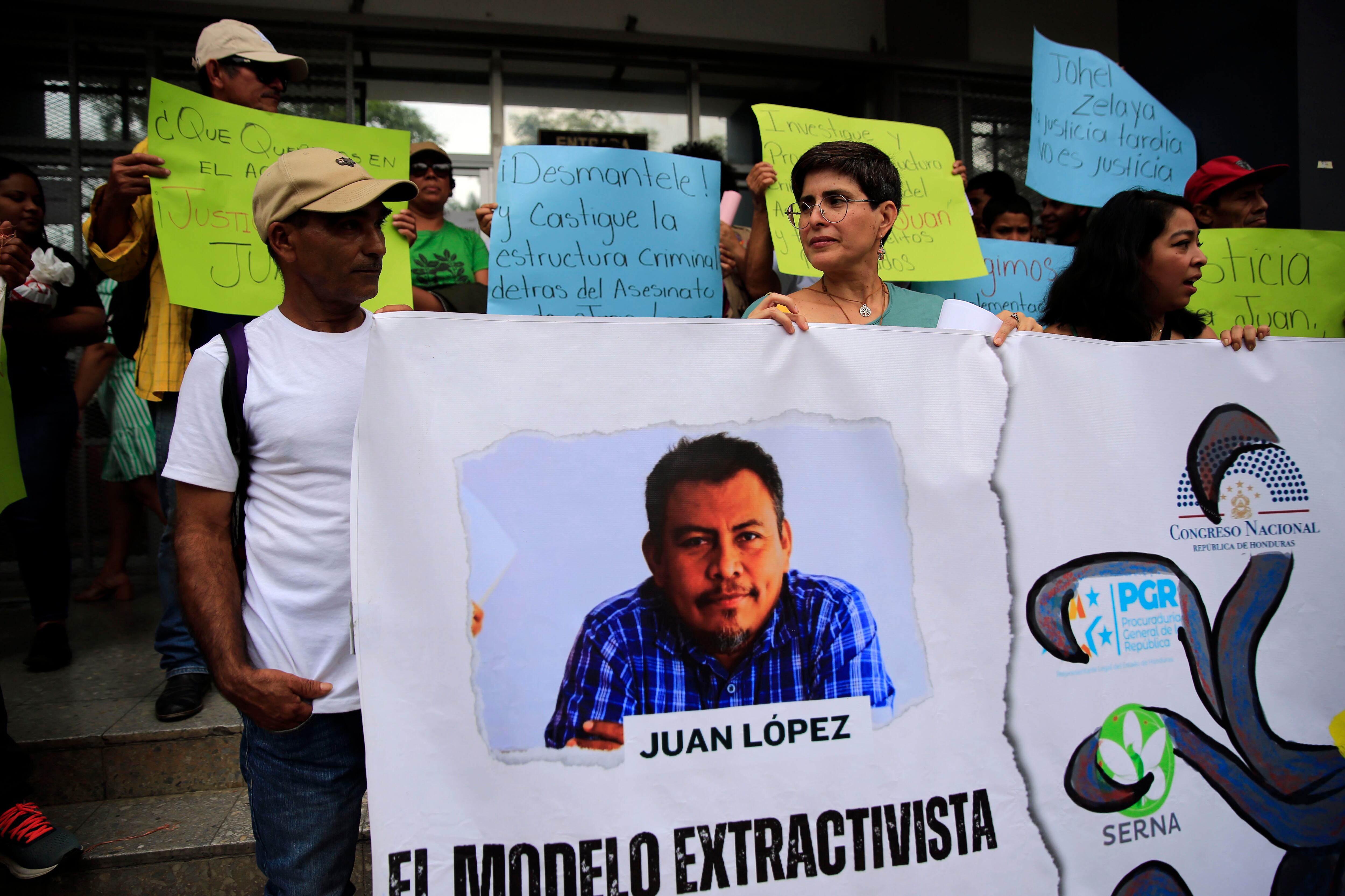 La ONU sostuvo que la investigación por el asesinato de Juan López debe identificar contextos, relaciones entre actores y autores intelectuales, además de los autores materiales. EFE/ Gustavo Amador