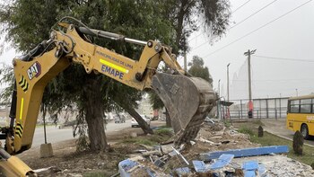 Liberación de vías para ruta sin peaje en la Panamericana Sur
