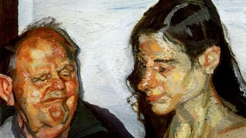 "Hija y padre", de Lucian