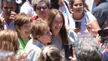 Vidal, en su recorrida por