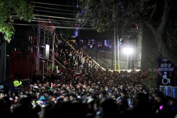 Las autoridades reportaron al menos