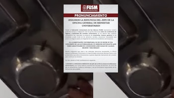 Cucarachas, gusanos y pollo crudo en el comedor de San Marcos: estudiantes denuncian fallas sanitarias y exigen la salida de dos funcionarios