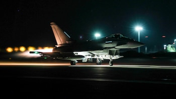 Reino Unido lanzó un bombardeo