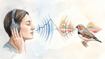 Un estudio reveló por qué las personas y las aves interpretan de forma distinta un mismo sonido