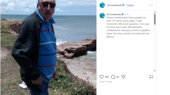 El Turco Naim recordó a su padre en Instagram al cumplirse un mes de su muerte y escribió: “Me estás guiando”