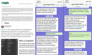 Alumnos, profesores y usuarios señalaron