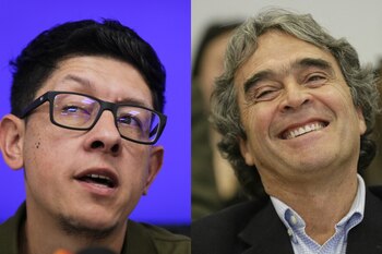 Daniel Rojas y Sergio Fajardo