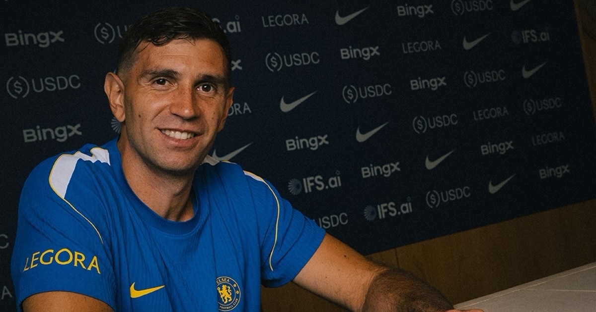 Emiliano Martínez es el nuevo arquero del Chelsea