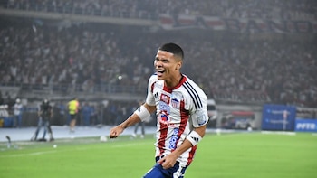 Así se vio el golazo