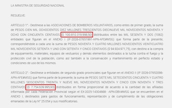 La Resolución del Ministerio de