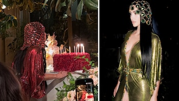 La exclusiva fiesta de Kim Kardashian por sus 46 años: dos vestidos de infarto y la ausencia de Lewis Hamilton
