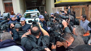 Así fue la salida de