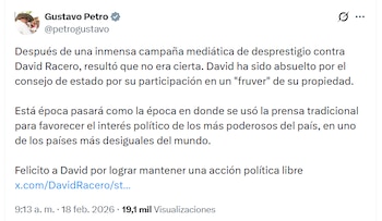 El presidente se refirió a