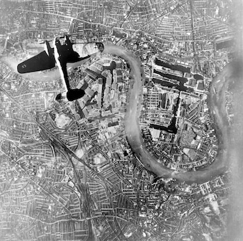 Bombardeo nazi a Londres Segunda Guerra Mundial